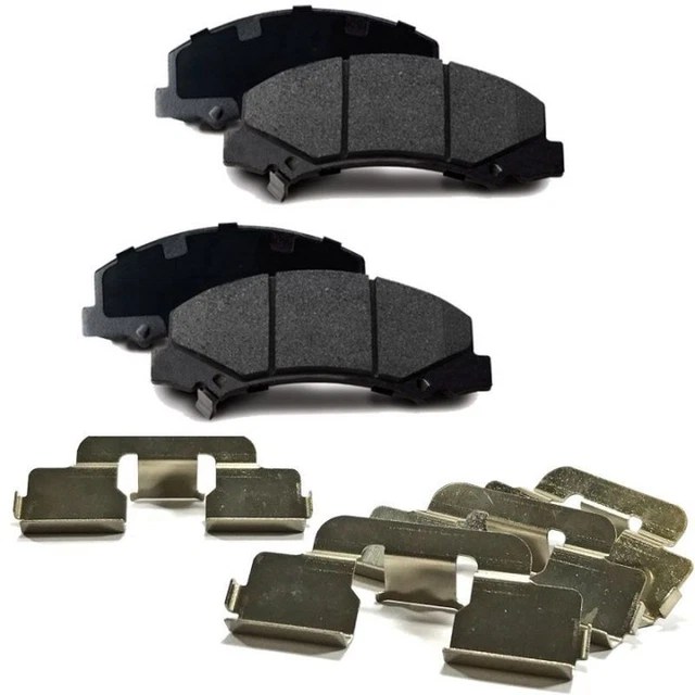 FRONT BRAKE PADS & Fitting Kit for Volvo XC70 2.4 April 2009 to April
