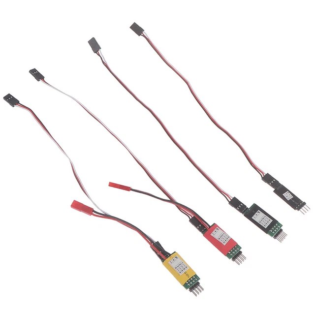 RC CAR LED Light Control Switch 3 Channel Flash Lamp Light Control