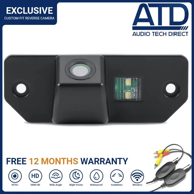 WIRELESS REVERSE CAMERA For Ford Focus Mk2 C Max Mk1 C214 Number Plate