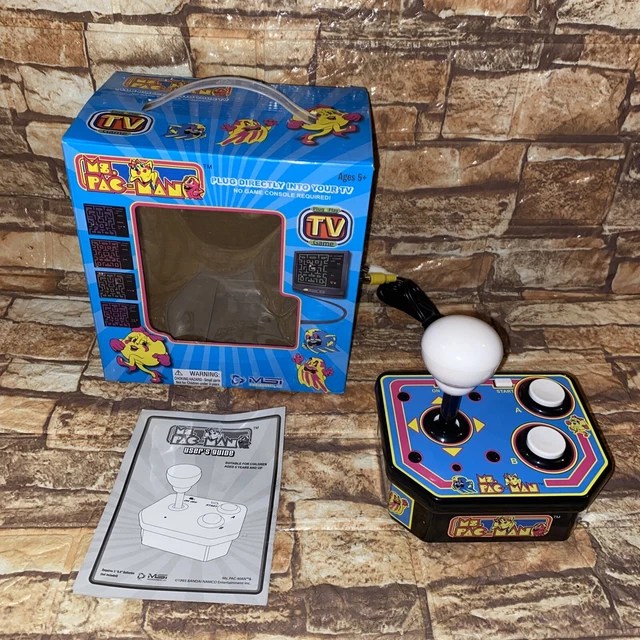 MS. PACMAN PLUG & Play Retro TV Arcade Game New Open Box Namco Bandai