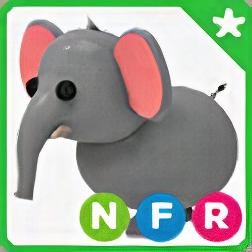 ROBLOX ADOPT Me Neon Fly Ride Elephant Rare EUR 17,27 PicClick FR
