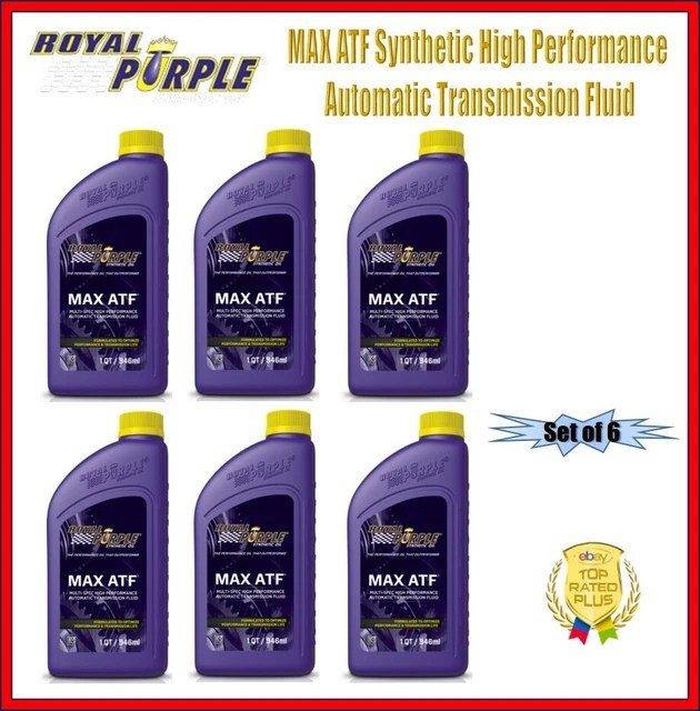 ROYAL MAX ATF Synthetic Automatic Transmission Fluid 1Qt. Bottle Set