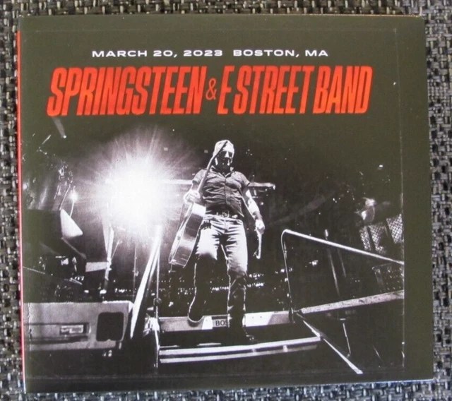 BRUCE SPRINGSTEEN Boston 2023 Limited Edition (Numbered) Live