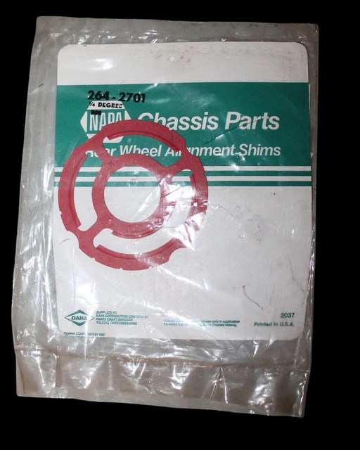 NAPA CHASSIS PART Rear Wheel Alignment Shims 2642701 1/4 Degree B08 7