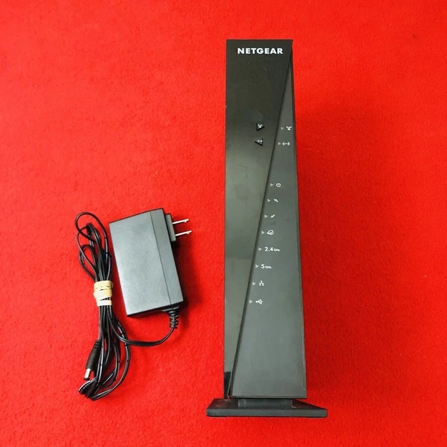 NETGEAR C6300 DUAL Band Modem Gigabit Router w/ Power Cord &