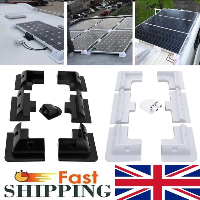 SOLAR PANEL MOUNTING Bracket Kit for Solar Panel RV Boat Caravan Camper