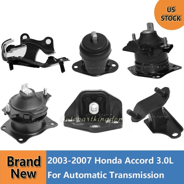TRANS ENGINE MOTOR & Trans Mounts For 20032007 Honda Accord 3.0L V6