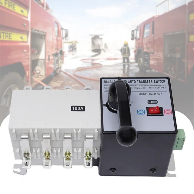 NEW AUTOMATIC TRANSFER Switch Dual Power Fit Generator Changeover