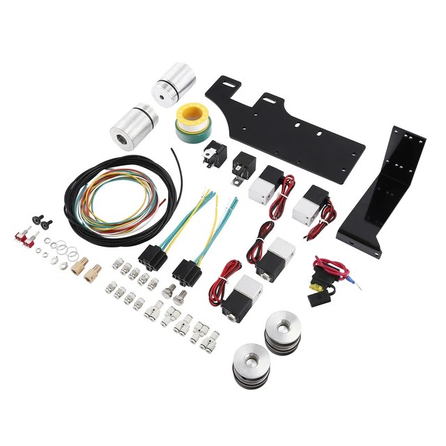 FRONT AIR RIDE Shock Lowering Kit Mount Fit For Harley Touring Road