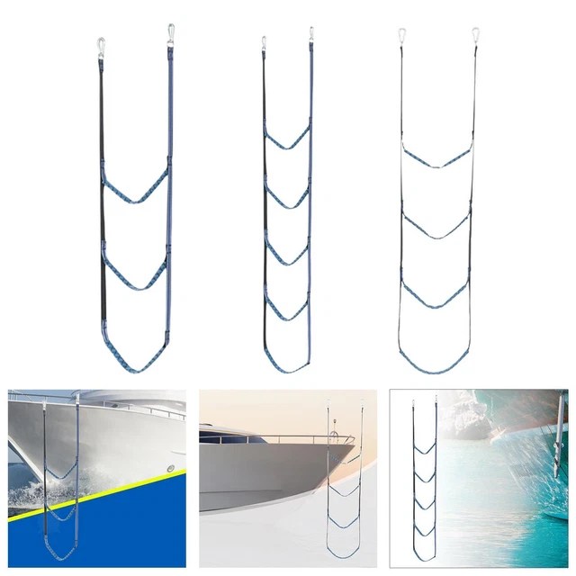 NYLON INFLATABLE BOAT Rib Boarding Ladder Swim Ladder for Kayaking