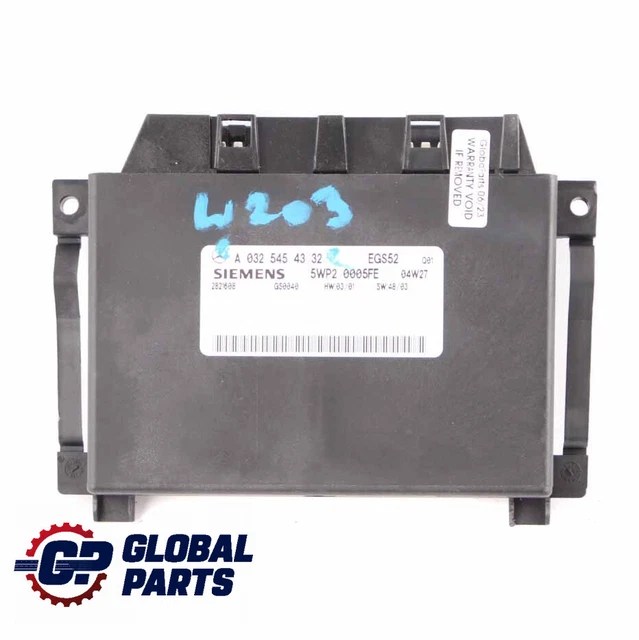 MERCEDES W203 AUTOMATIC Gearbox EGS Control Unit Transmission Module A0325454332 £59.49