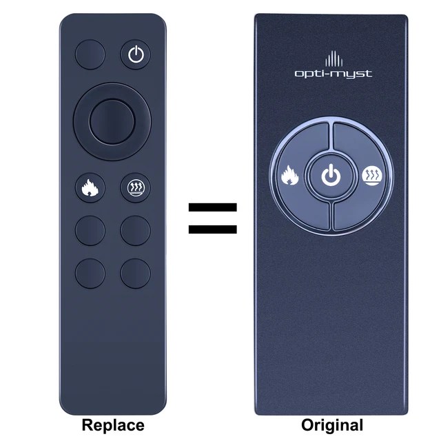 FOR DIMPLEX OPTIMYST Fire Replace Remote Control Electric Fires 3