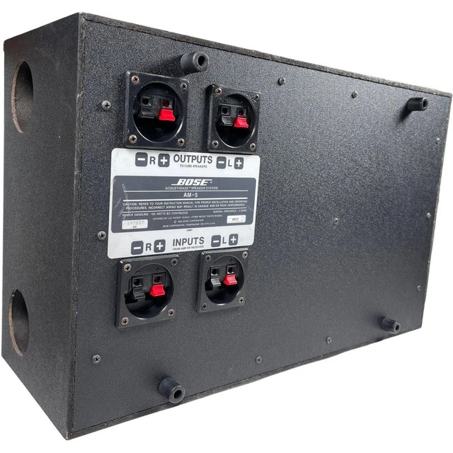 BOSE ACOUSTIMASS SYSTEM AM5 Low Profile Subwoofer Speaker Module
