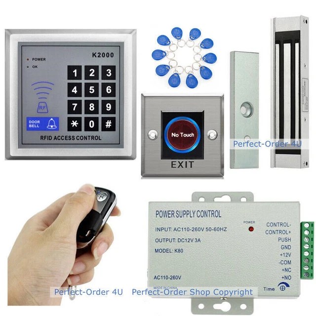 125KHZ RFID CARD+PASSWORD Door Access Lock+ Touchless