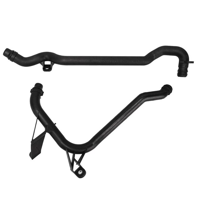 2 ENGINE HEATER Inlet Pipe + Water Coolant Pipe For 199706 BMW E46