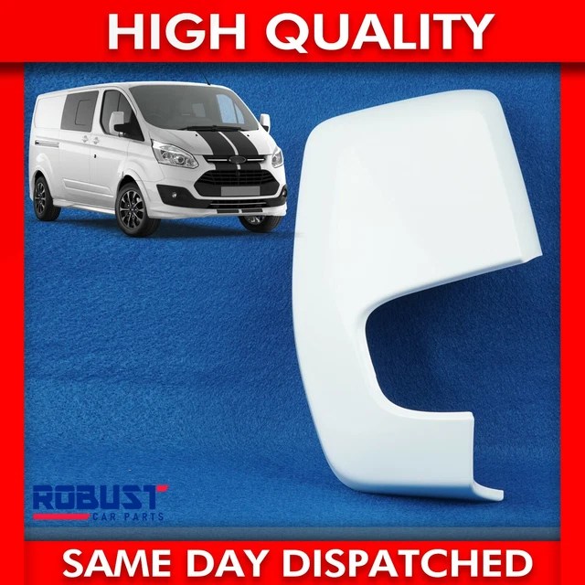 FOR FORD TRANSIT Custom Right Driver Side Frozen White Painted Wing
