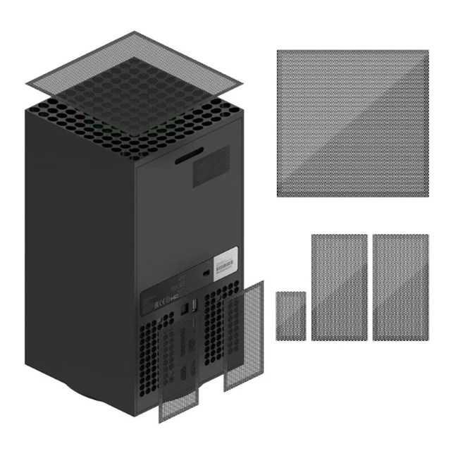 IT GAME CONSOLE Dust Covers for Xbox Series X Gaming Host Dustproof Net