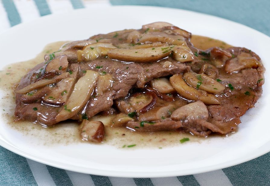 Ricetta Scaloppine Marsalate Ai Funghi La Ricetta Di Piccole Ricette