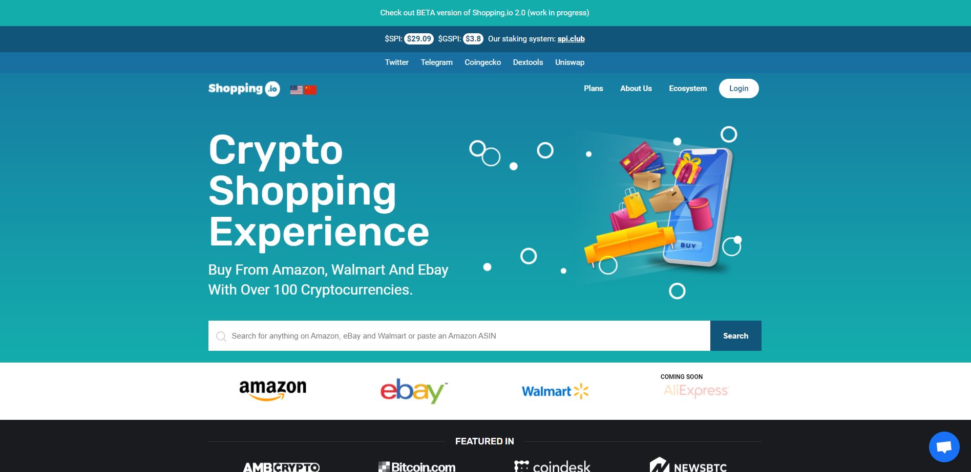 How To Buy Shopping.io (SPI) 4 Steps Buy SPI Token