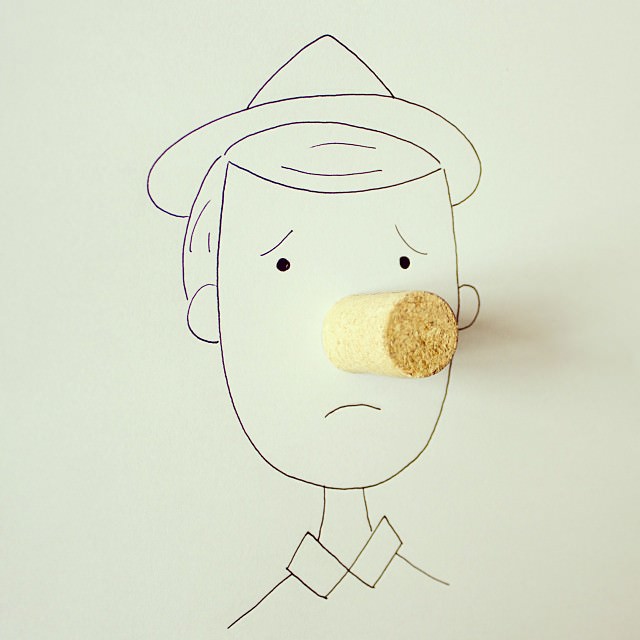 29 Creative Doodles using the Most Simple Everyday Objects