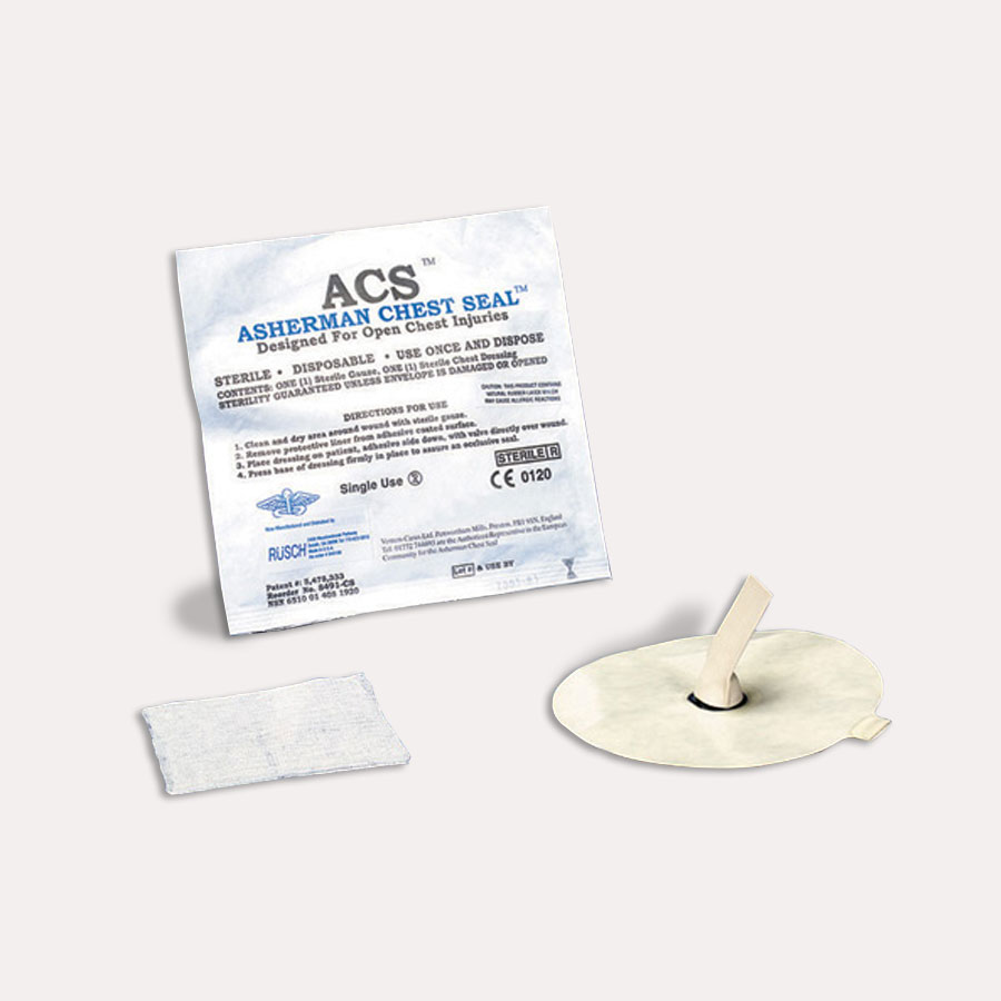 Asherman Chest Seal Hemorrhage Control