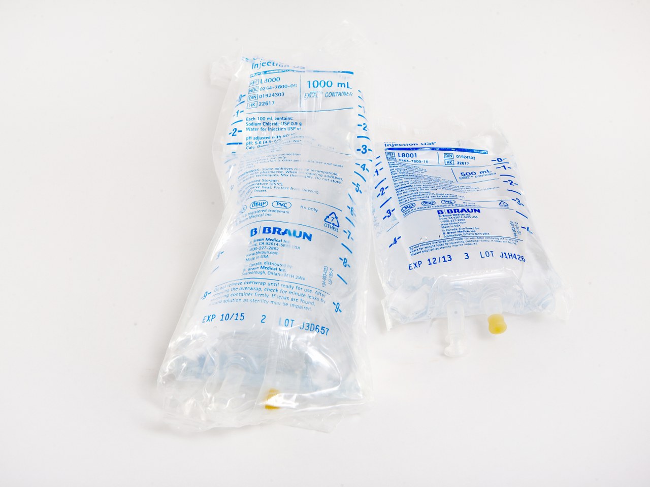 IV Bag 1000ml Sodium Chloride Normal Saline Case Of 12, 49 OFF