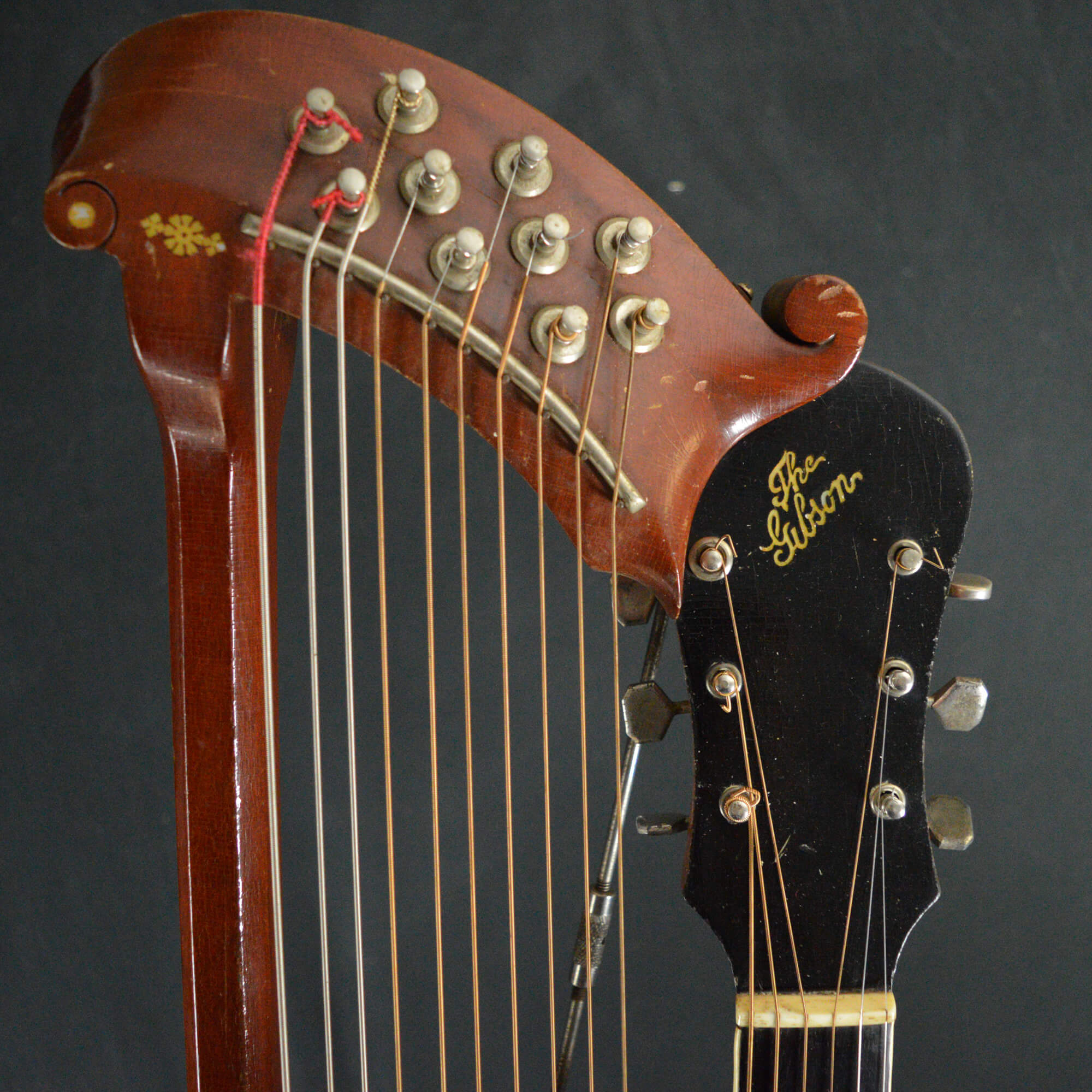 1918 Gibson Style U Harp Guitar Picker's Supply