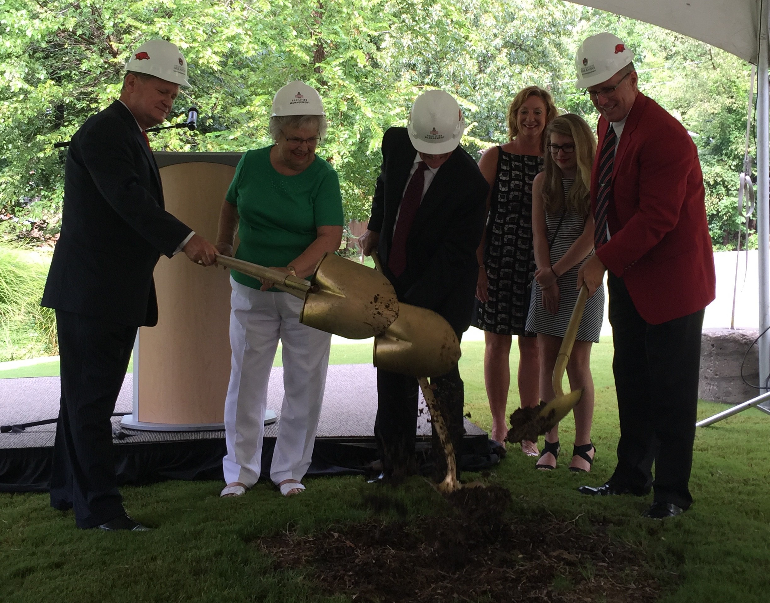 Fowler House Garden & Conservatory Groundbreaking