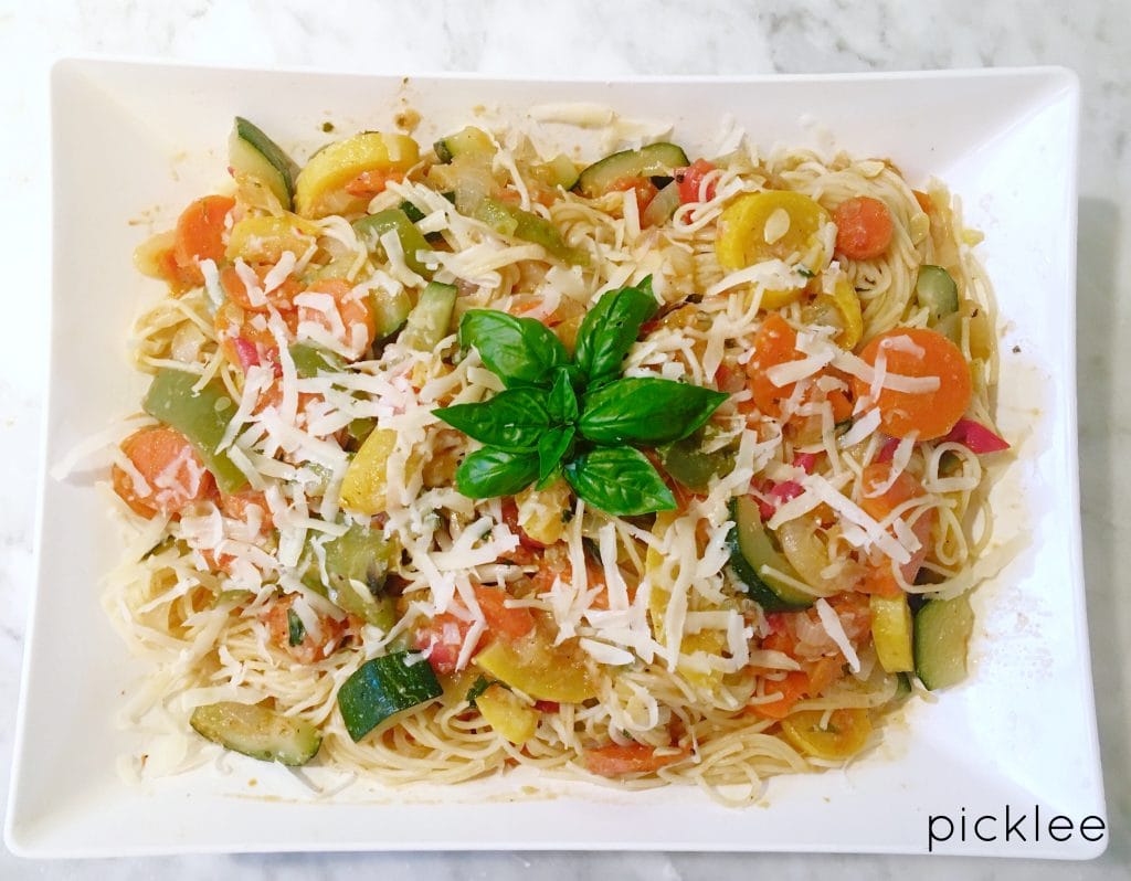 Farm to Table Pasta Primavera [recipe] Picklee