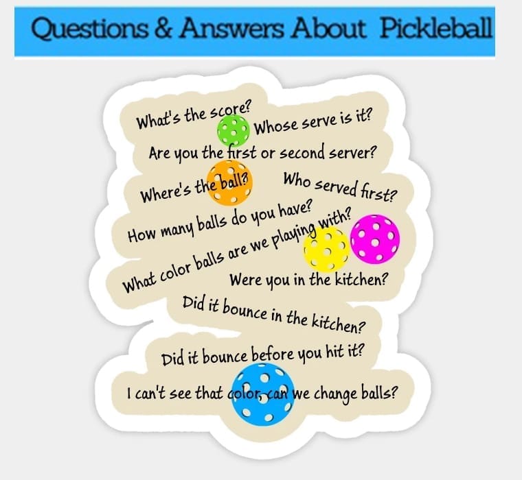 Frequently Asked Questions About Pickleball