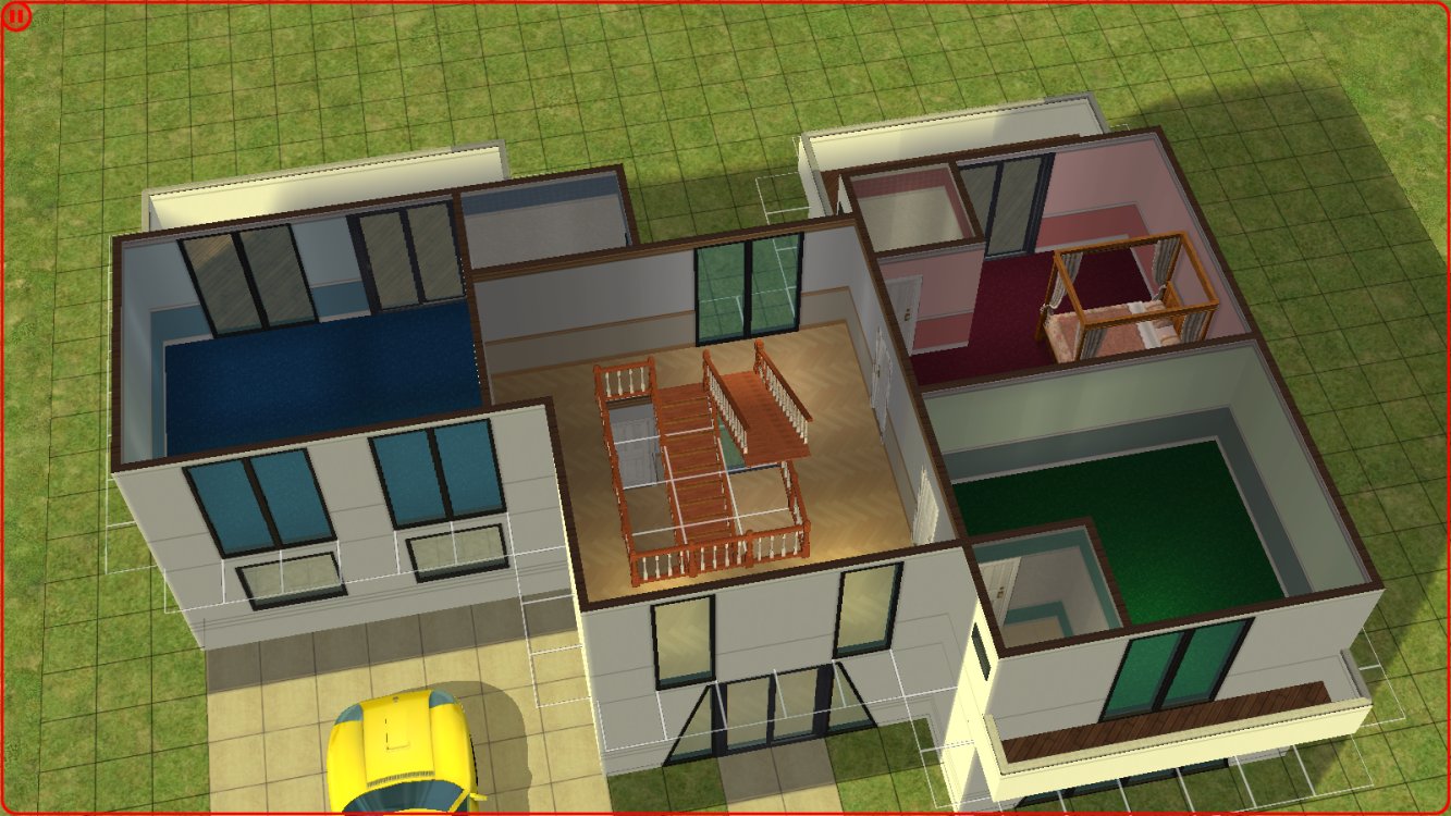 Pick'N'Mix Mods Sims 2 Roof Top Pool