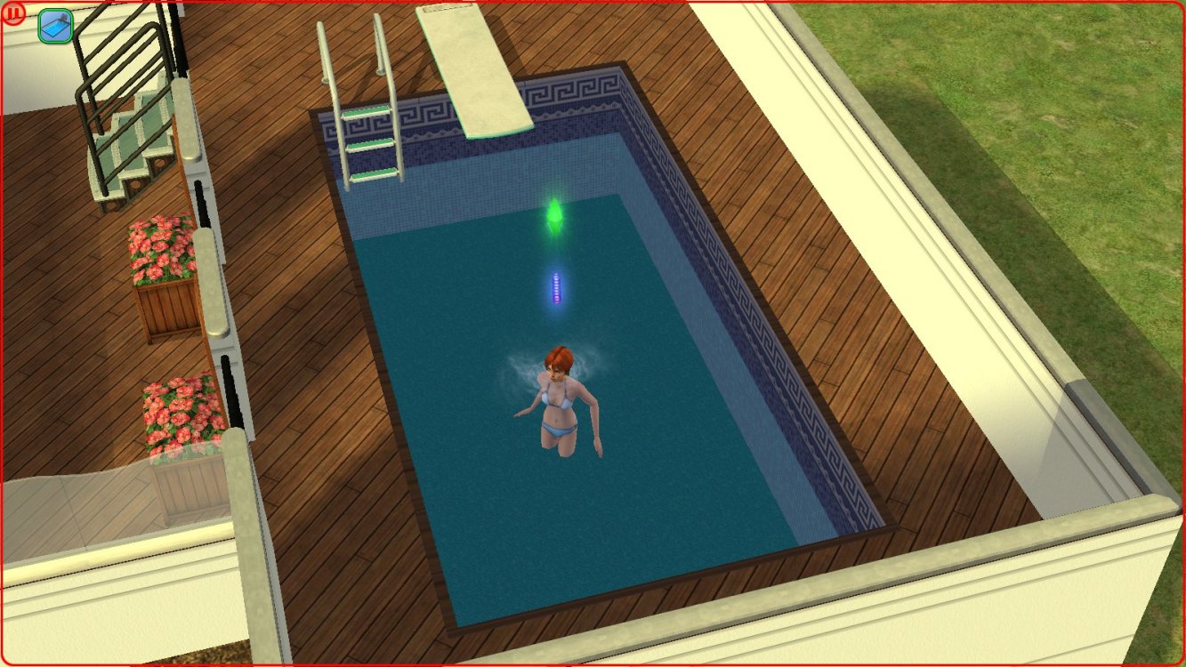 Pick'N'Mix Mods Sims 2 Roof Top Pool