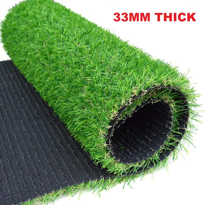 1100SQM 19mm Thick Synthetic Grass Artificial Turf Plastic Green Plant