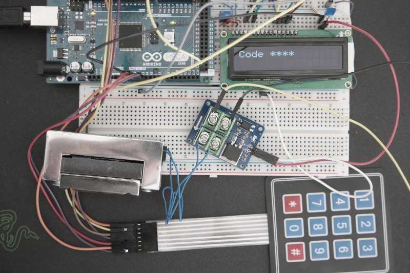 Arduino Electronic Lock Microcontroller Based Projects