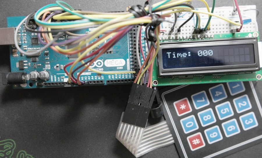 LCD Countdown Timer Arduino Microcontroller Based Projects