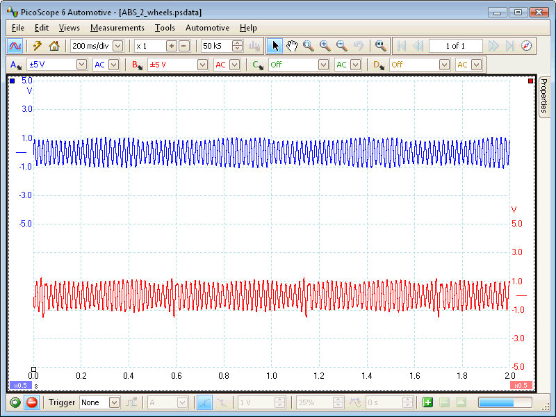 Sensor de velocidad ABS