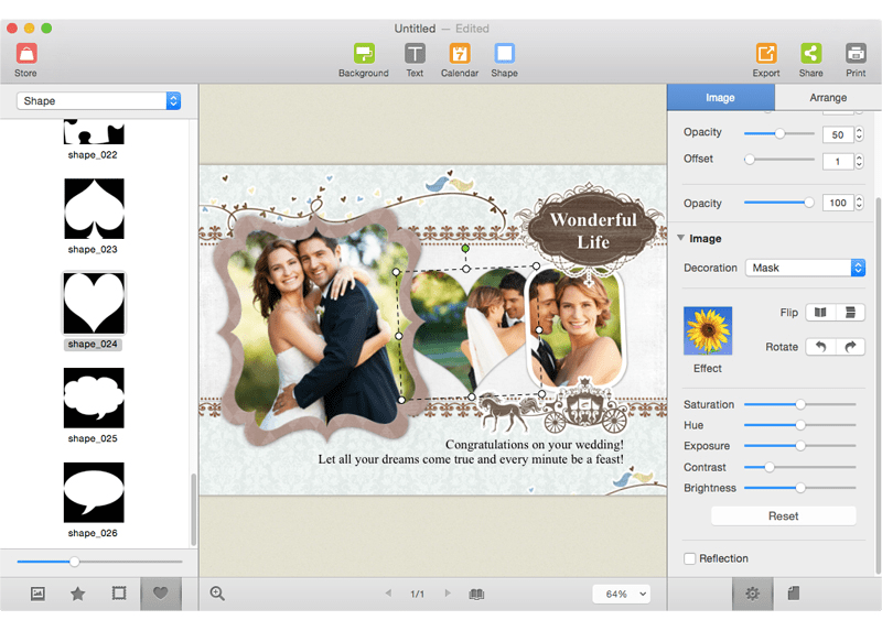Picture Collage Maker for Mac Photo Collage Editor on Mac