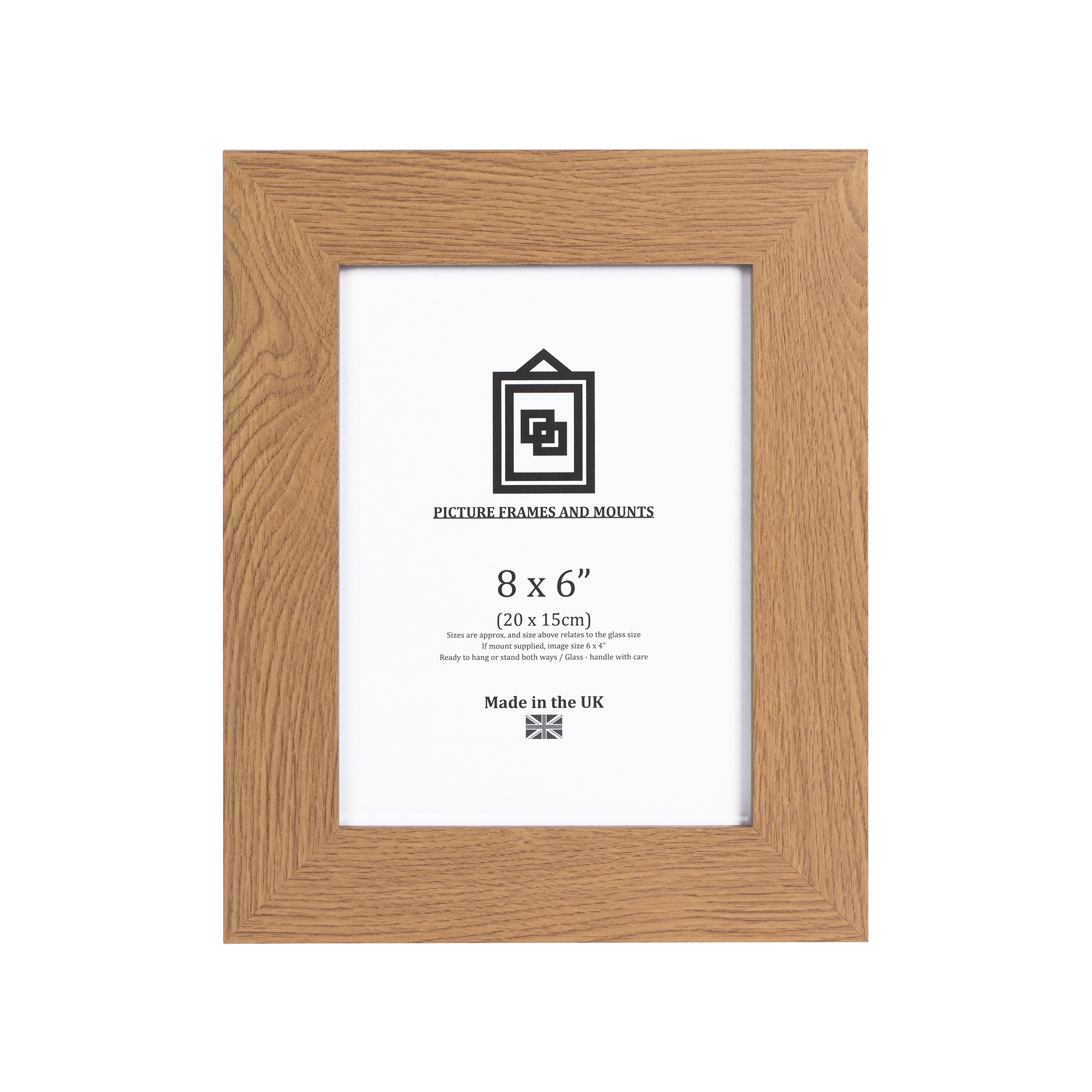 Large Value Oak M+M Framing