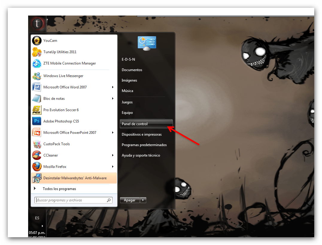 Reduce velocidad del procesador en Windows (Vista / 7