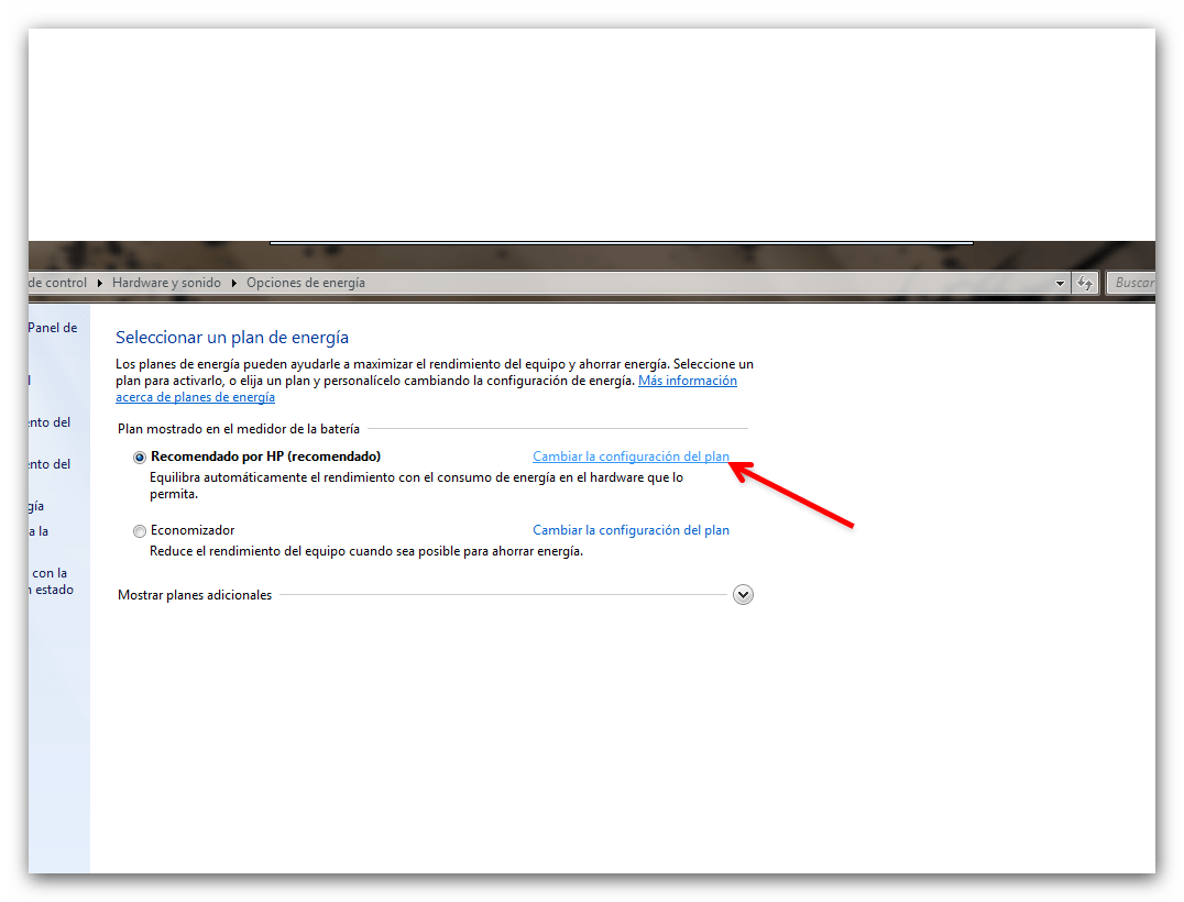 Reduce velocidad del procesador en Windows (Vista / 7