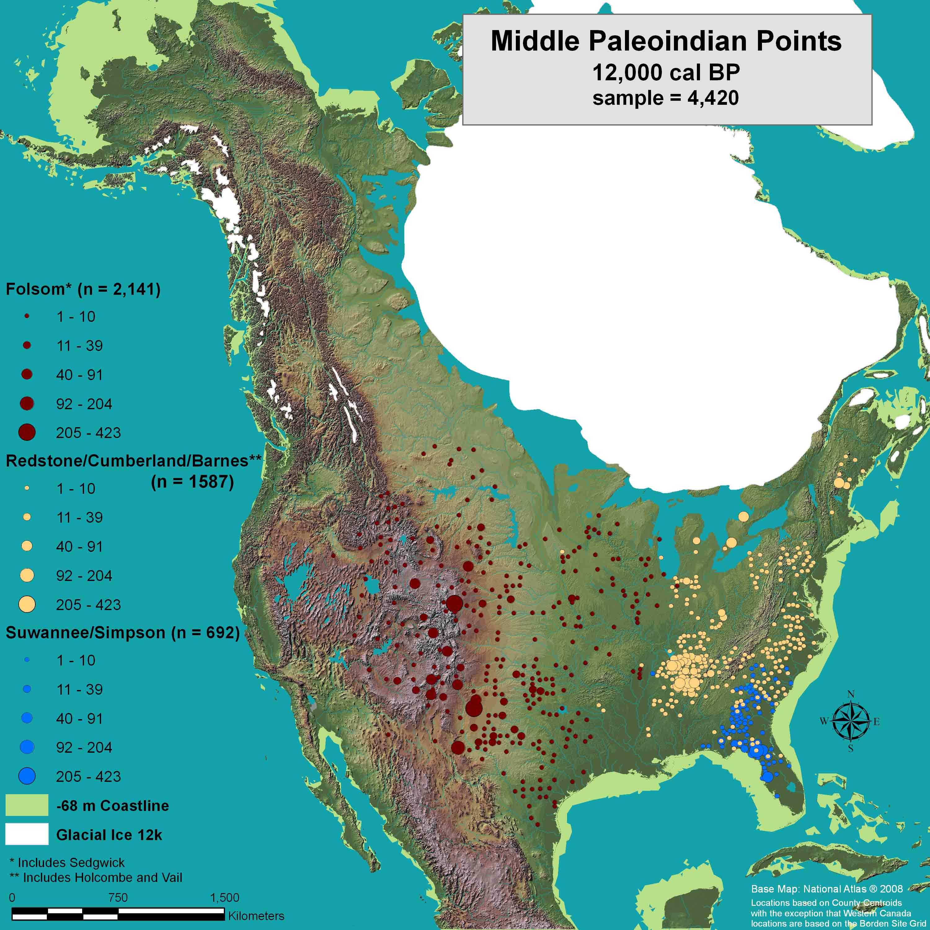 The Paleoindian Database of the Americas