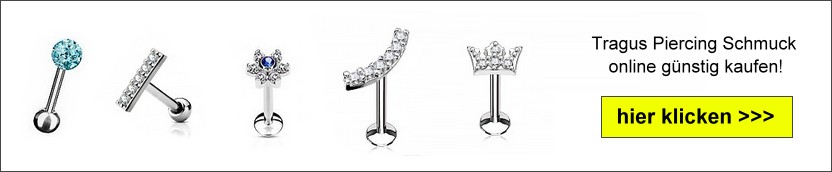 Tipps und Informationen zum Tragus Piercing Schmuck