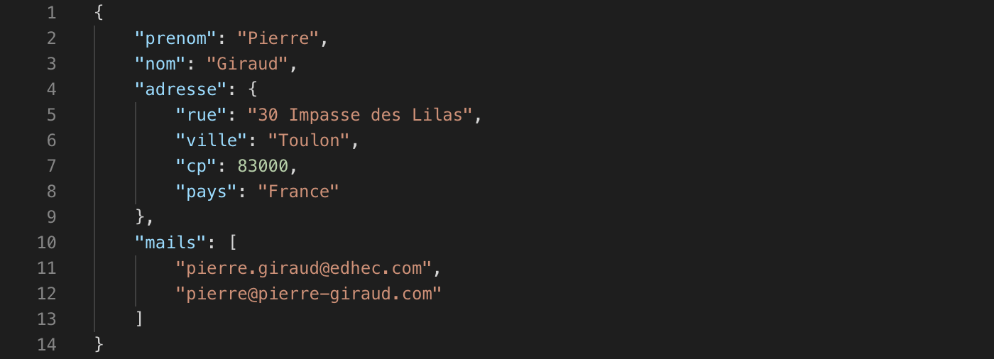 Présentation de JSON et utilisation en JavaScript Pierre Giraud