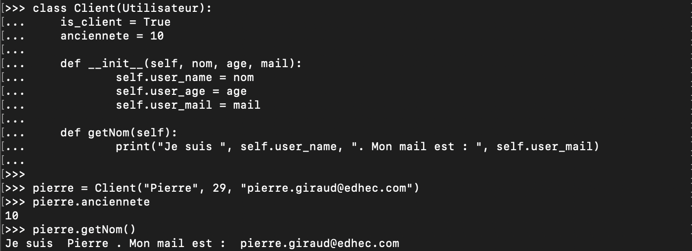 Héritage et polymorphisme en Python orienté objet Pierre Giraud