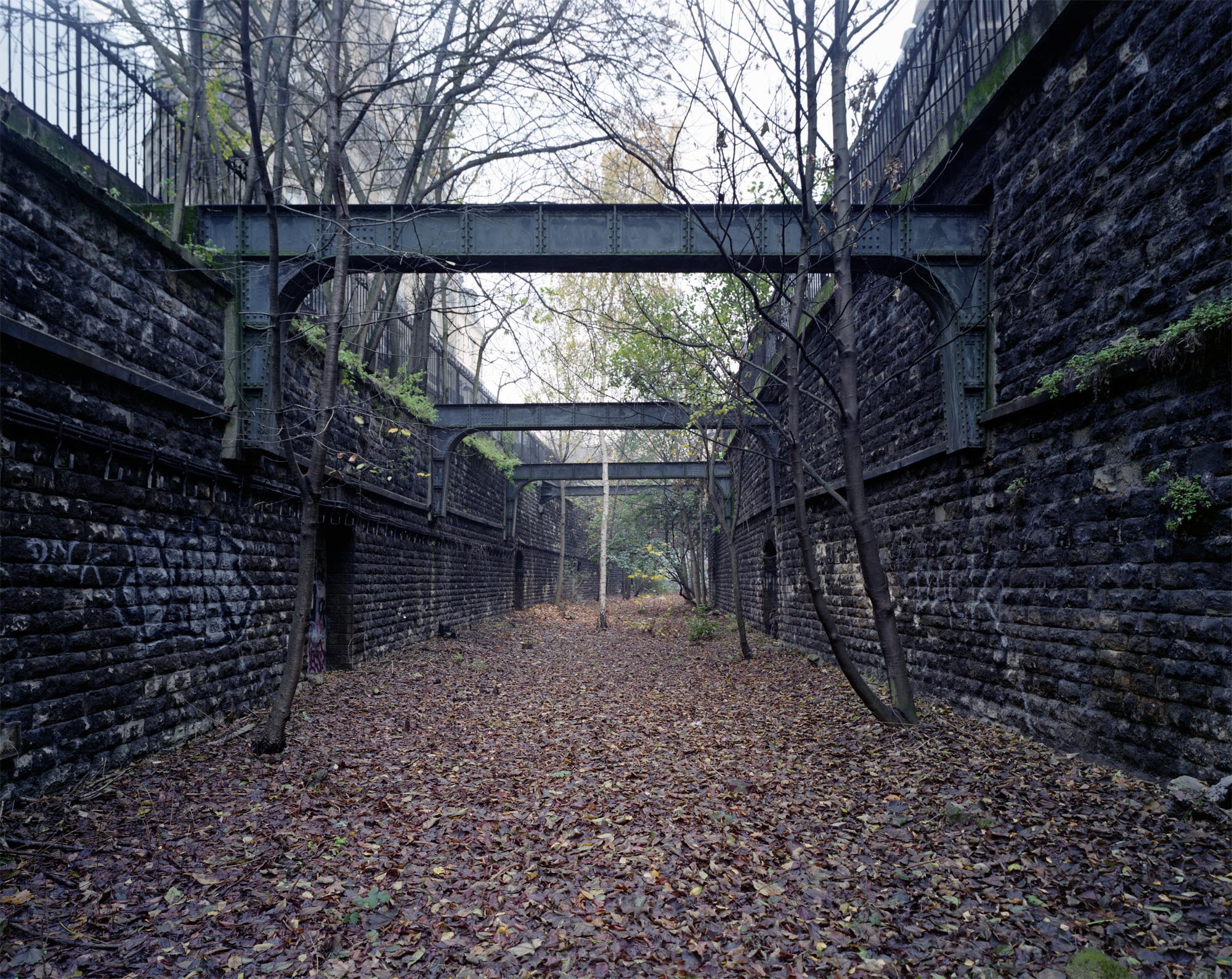 Abandoned Chemin De Fer De Petite Ceinture Railroad Documented By