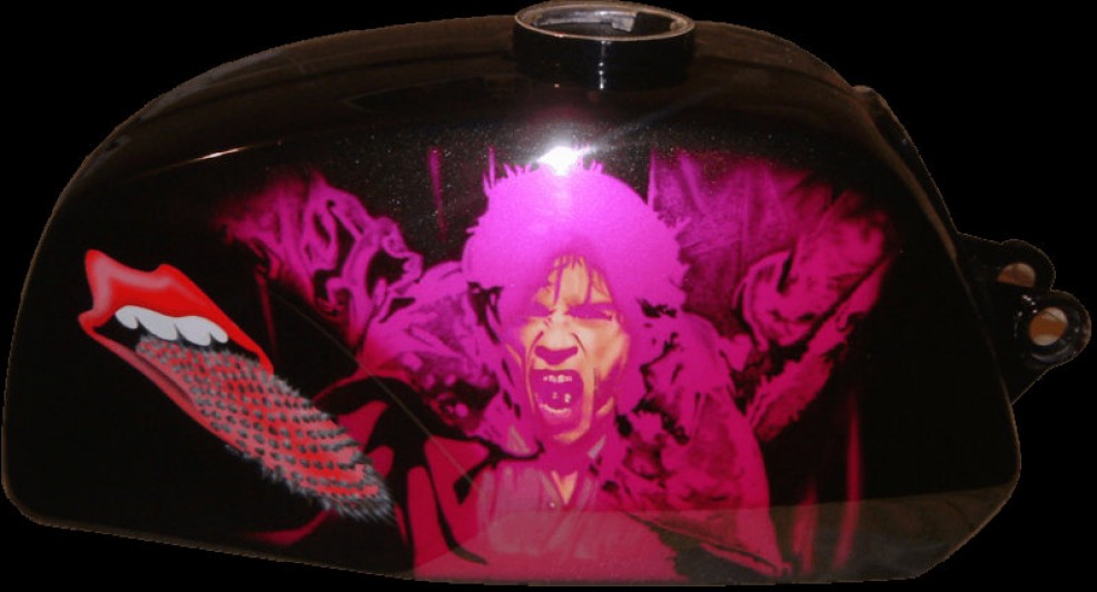 Bikes & Murals Motorbike Paint Jobs Piers Dowell