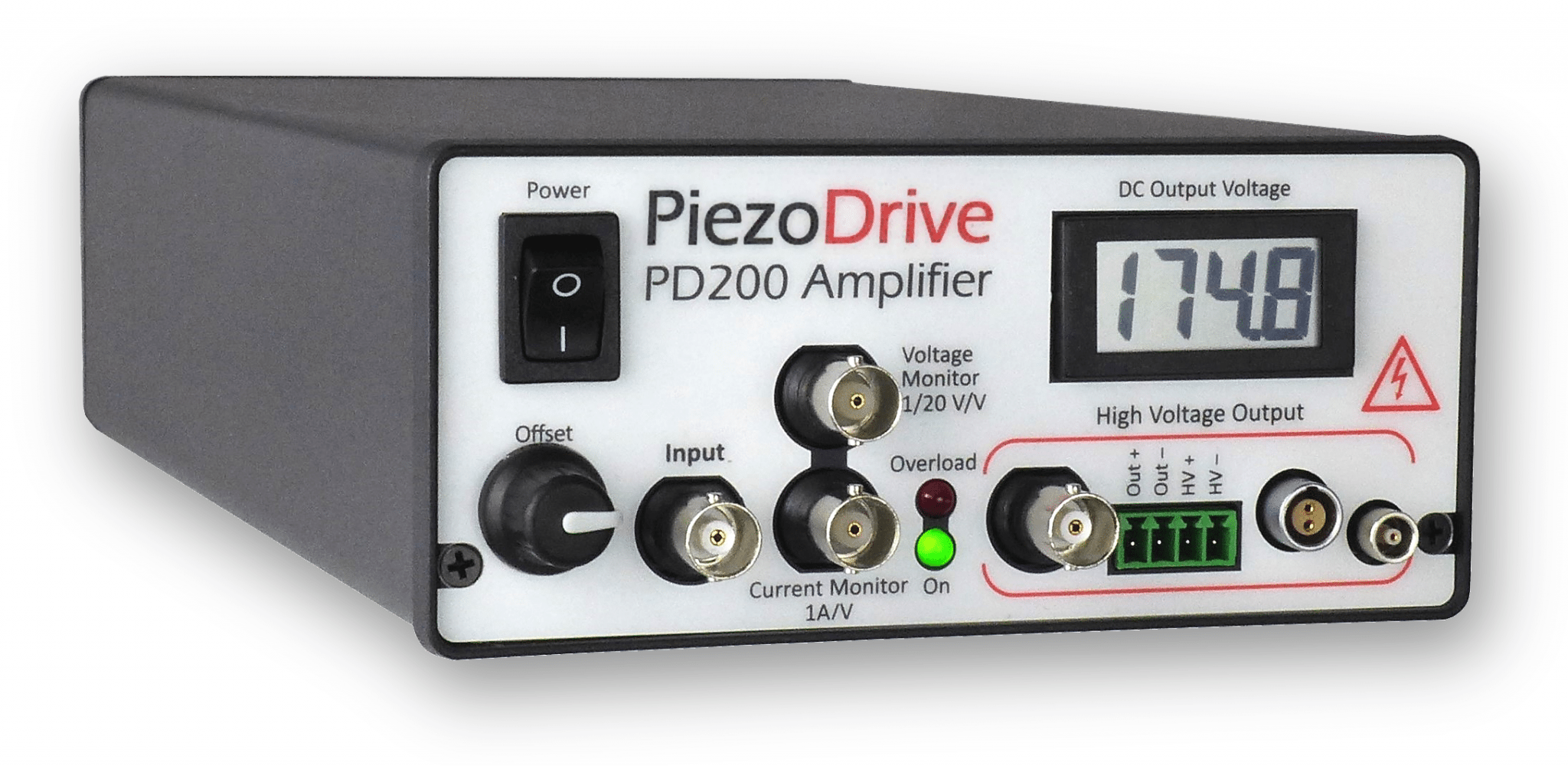 High Bandwidth, Lownoise Linear Amplifier Drivers PiezoDrive