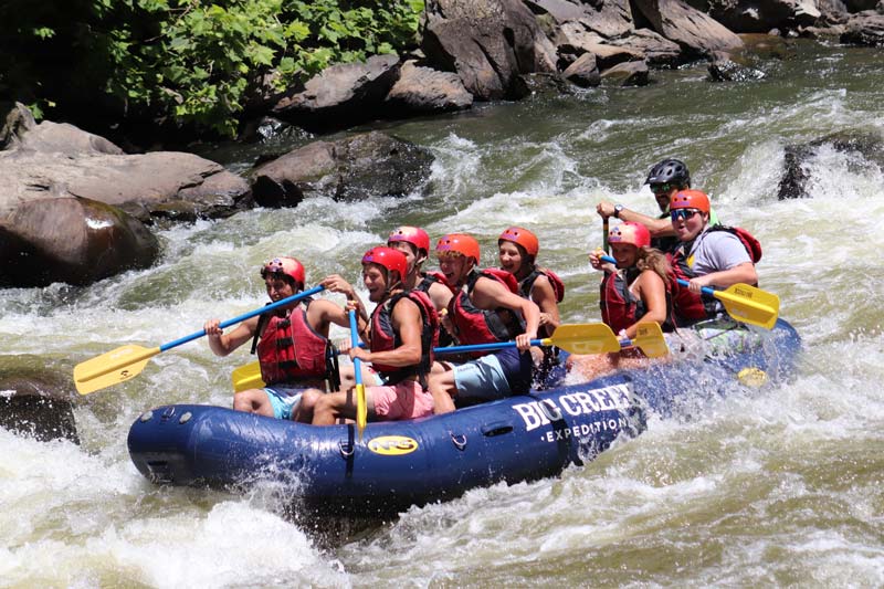 Big Creek Expeditions Rafting in the Smoky Mountains