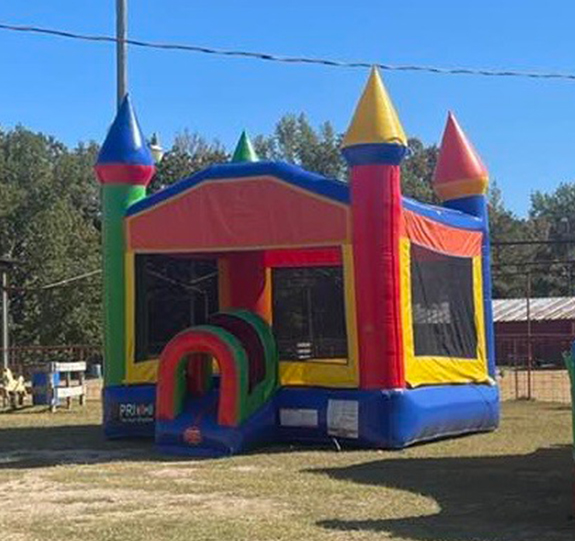 Rainbow Castle PRI, PIKE ROAD INFLATABLES LLC