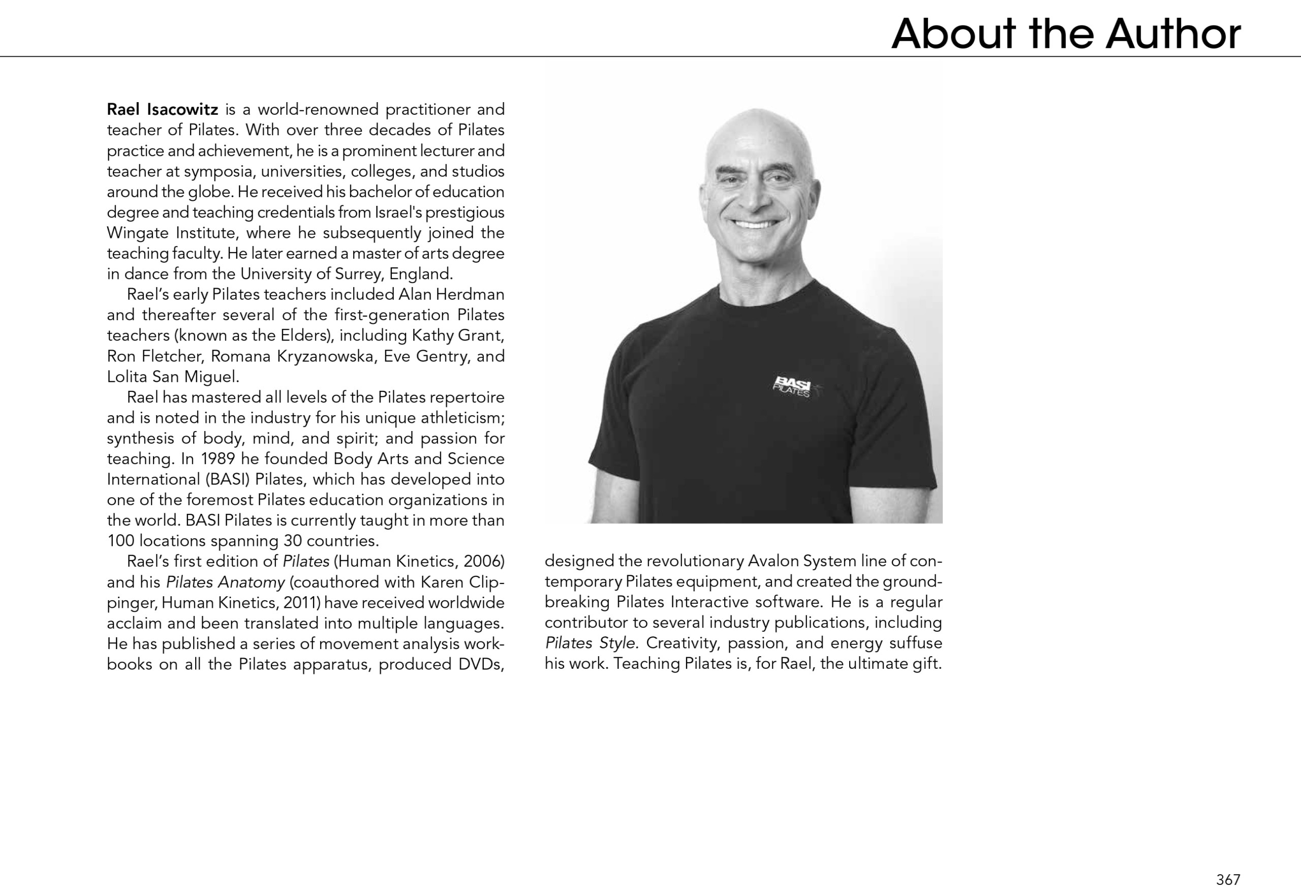 Book review Pilates by Rael Isacowitz (2nd Edition) published by Human